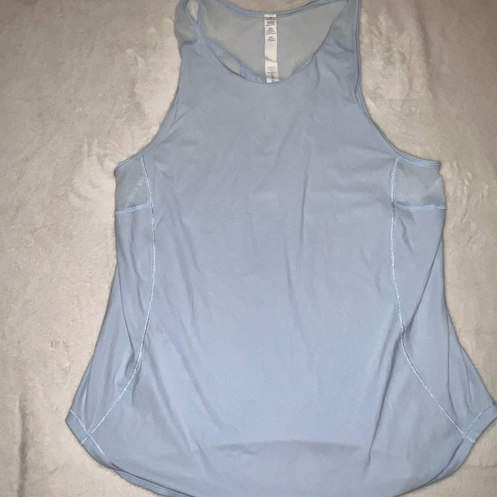 Lululemon Sculpt Tank Light Blue